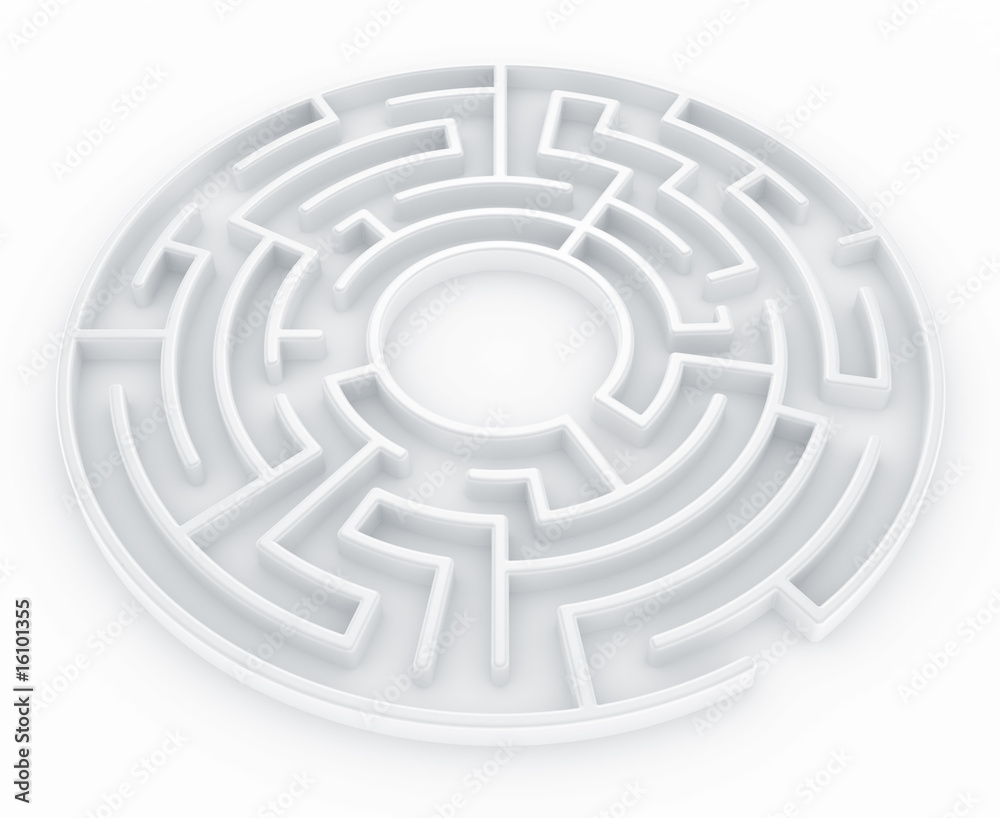 Circular maze Circular maze