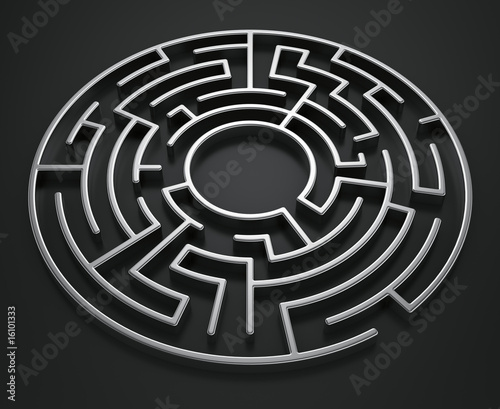 Circular maze