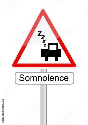 Danger, somnolence