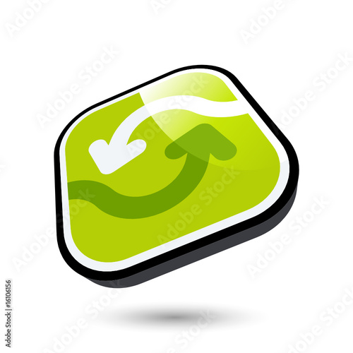 pfeil wechsel recycling logo photo