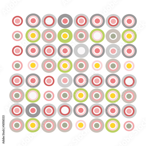 backround circles retro