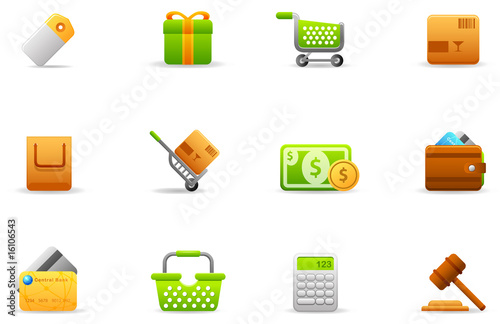 Philos icons - set 4 | Store and eCommerce