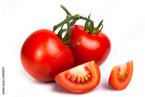 ripe red tomatos