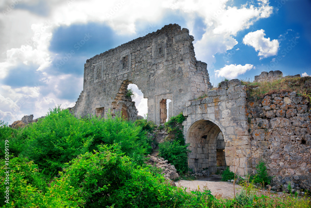 Fototapeta premium Ruins of old castle