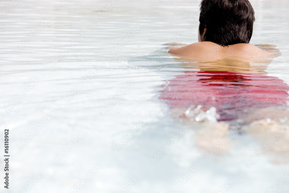 Fototapeta premium 水着男性ポートレート