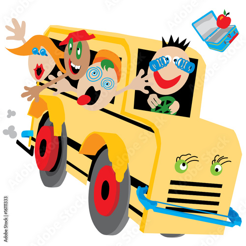 Crazy School Bus Adverture