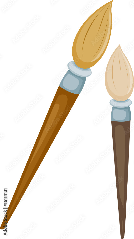 paintbrush Stock Vector | Adobe Stock