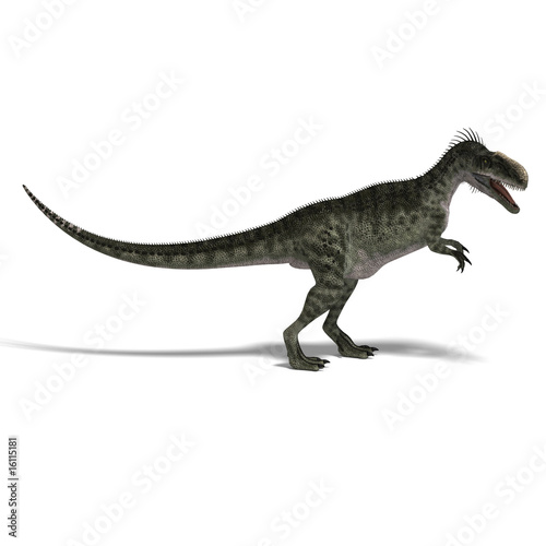 Dinosaur Monolophosaurus © Ralf Kraft