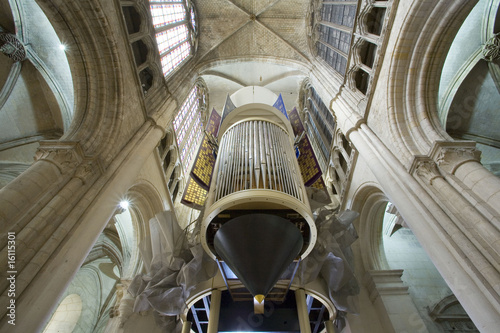 france  normandie  eure  evreux  cath  dr  le   orgue et plafond