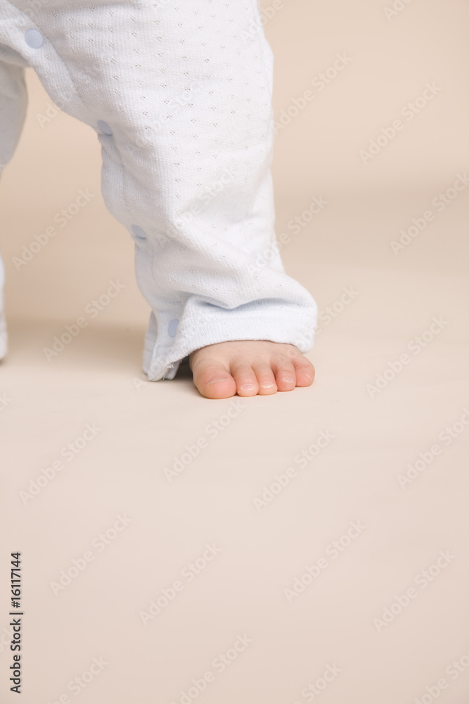赤ちゃんの足元 赤ちゃんの足元