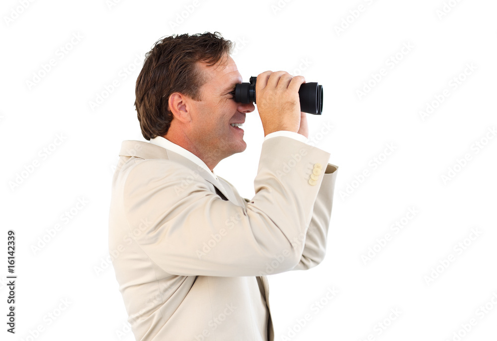 Conceptual prospects of a businessman Conceptual prospects of a businessman