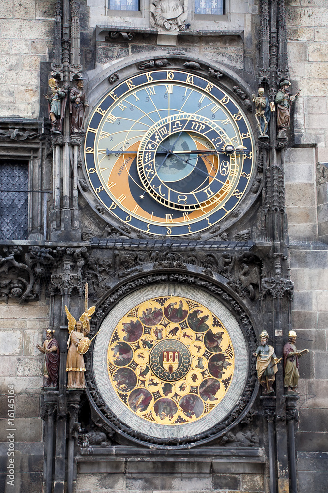 Obraz premium Astronomical clock in Prague