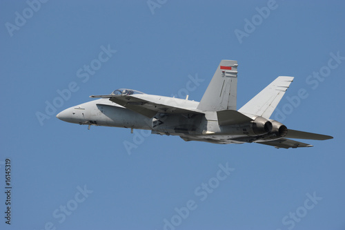 F-18 Hornet military jet