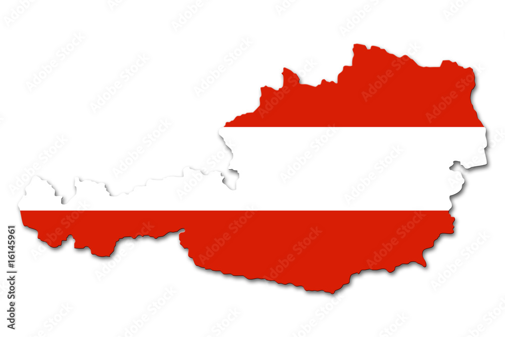 Fototapeta premium austria flag