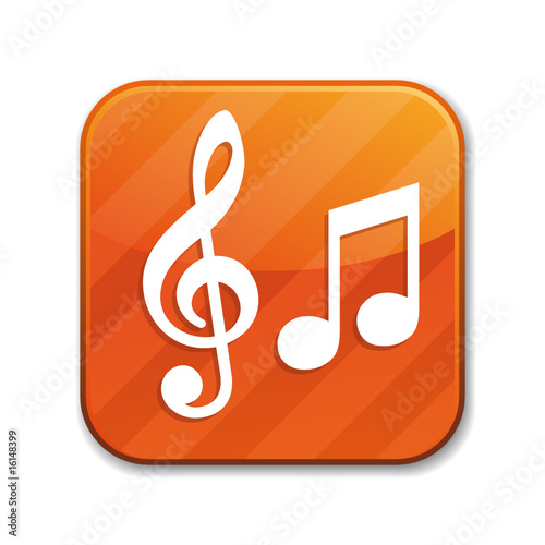 Square button / Music