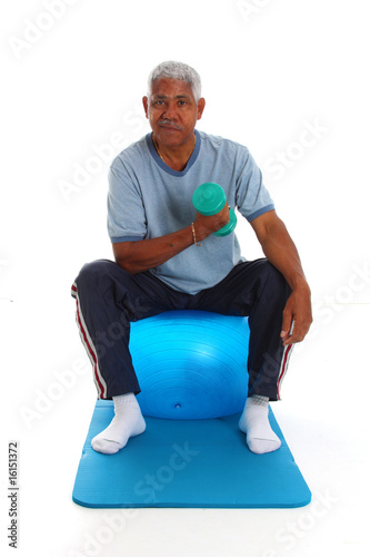 Man Working Out