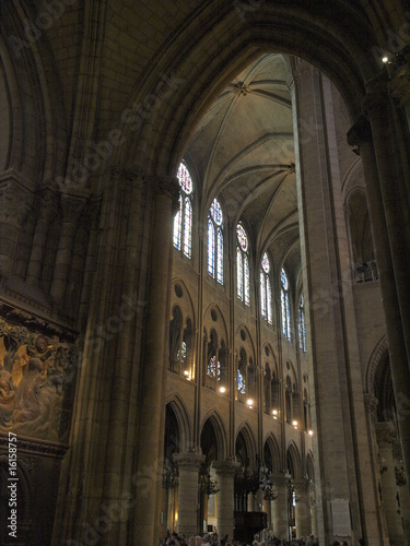 Interior de Notre Dame de Paris