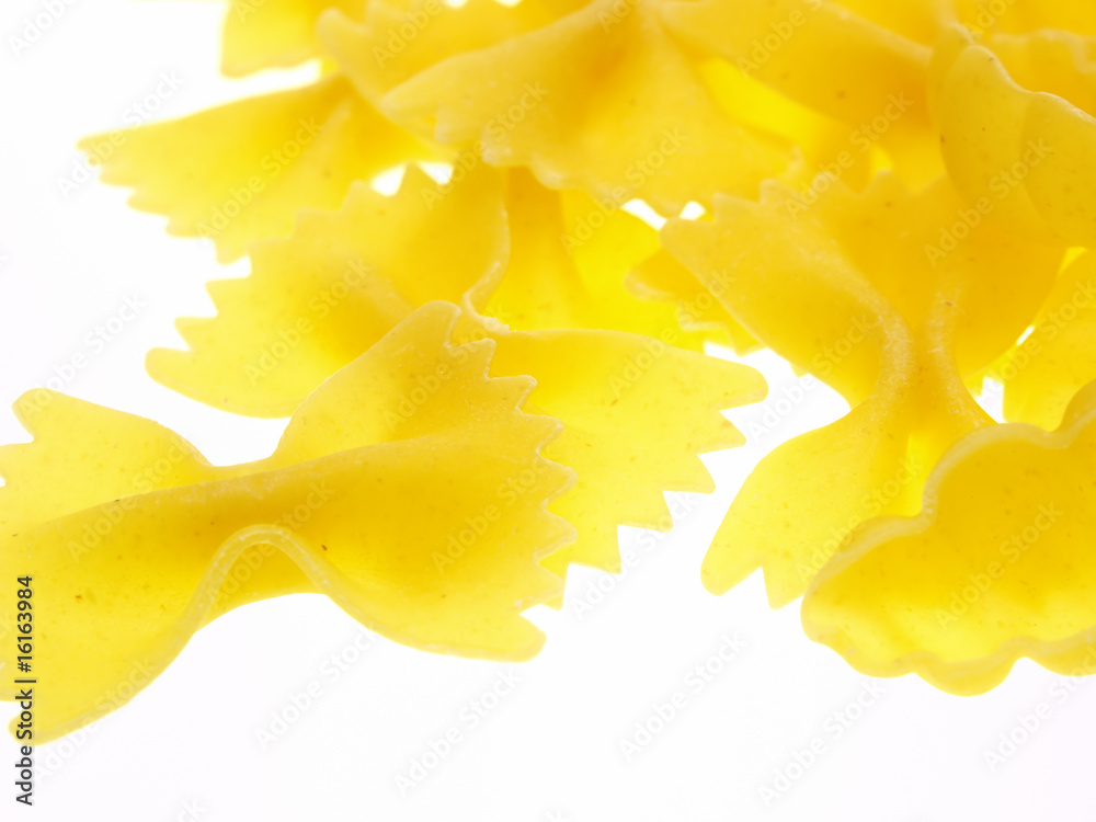 Fototapeta premium italienische farfalle nudeln