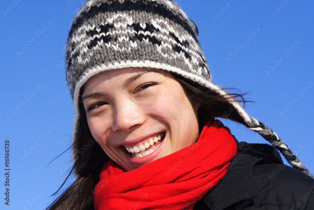 Fotografie Winter woman portrait