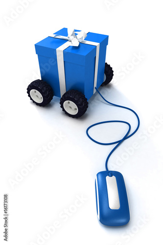 Motorized gift box connecte...