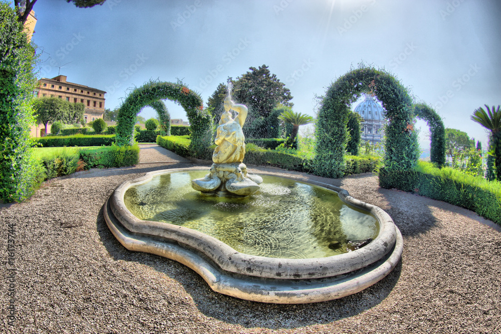 Obraz premium Rom - Vatikan - Garten