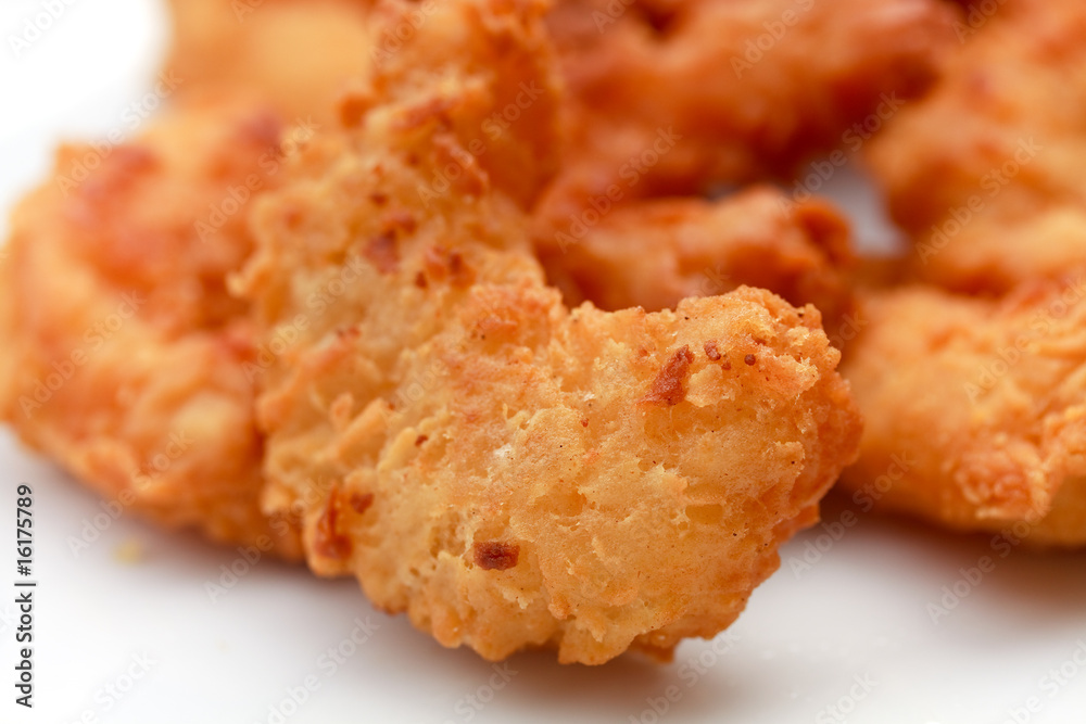 Riesen Garnelen - frittiert und paniert Riesen Garnelen - frittiert und paniert