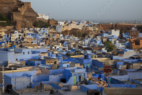 blick über das häusermeer von jodhpur photo