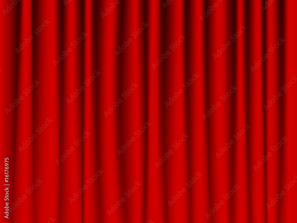 Red curtain Red curtain