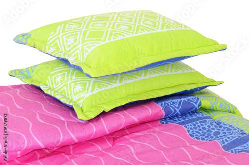 Bedding. Clipping path