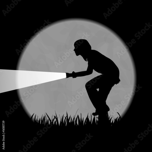 einbrecher im vollmond
