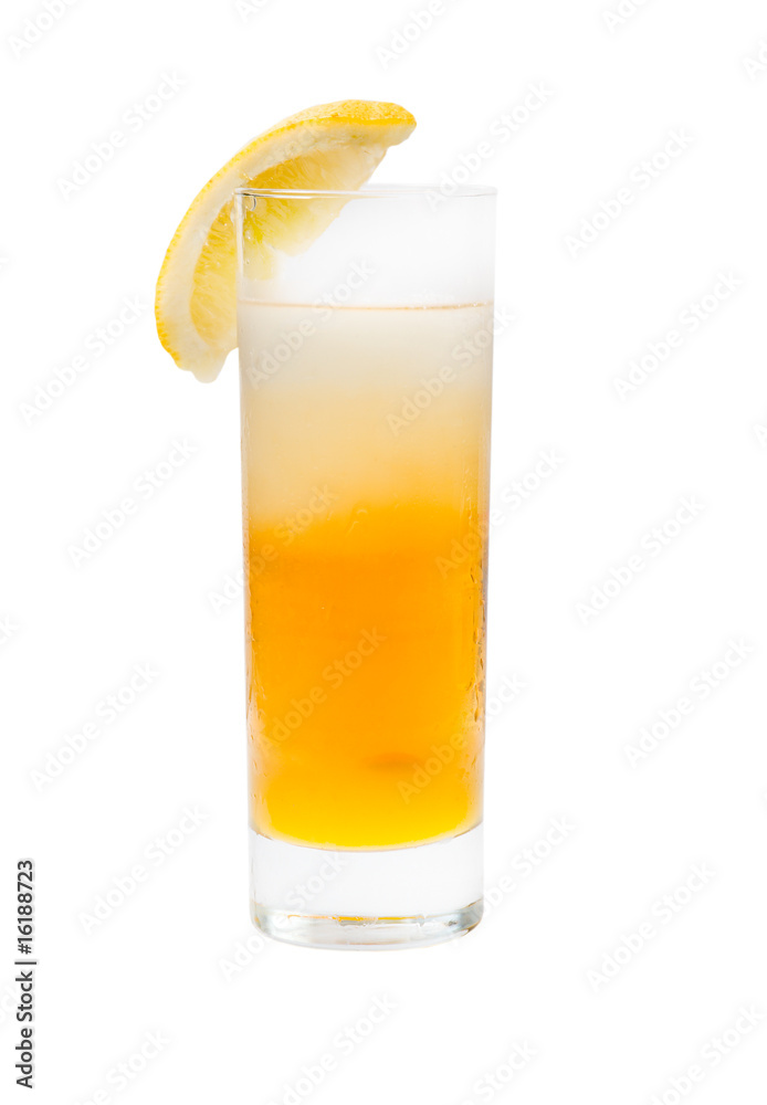 refreshing lemon cocktail isolated refreshing lemon cocktail isolated