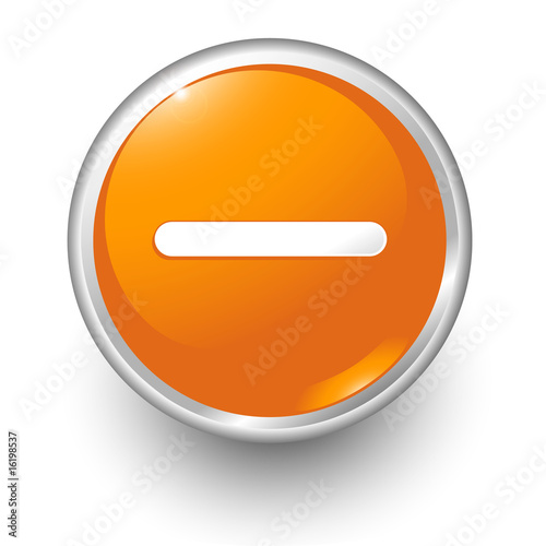 boton naranja restar
