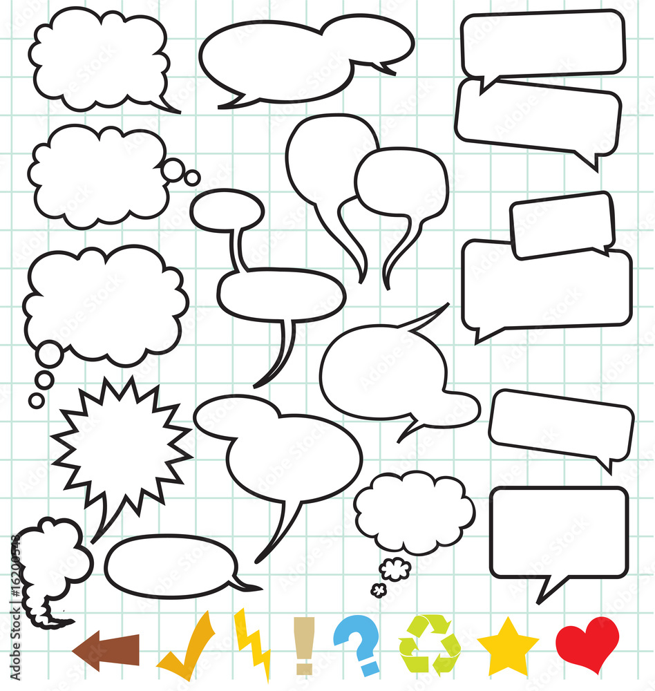 Speech Balloons (Speech bubble) Speech Balloons (Speech bubble)
