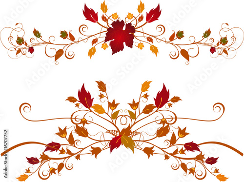 Autumn flourishes