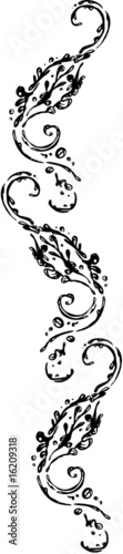 Wasser, Blume, Ranke, Deko, floral, Wassertropfen