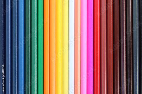 fond de crayons de couleurs