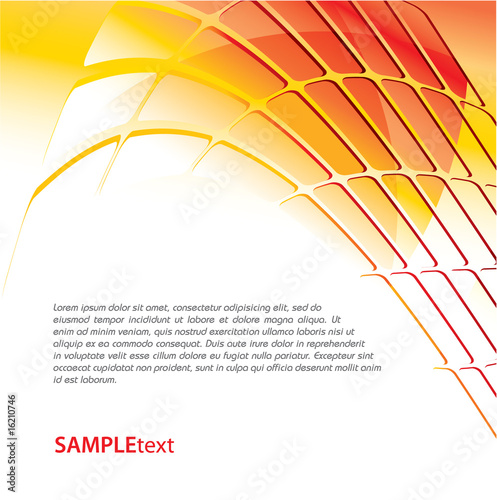Yellow business background design series