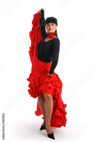 Obraz na plátně Flamenco dancer