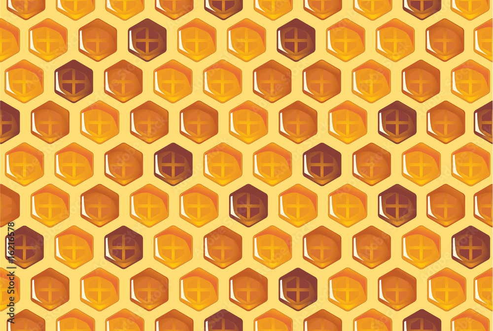 Honeycomb Seamless Pattern