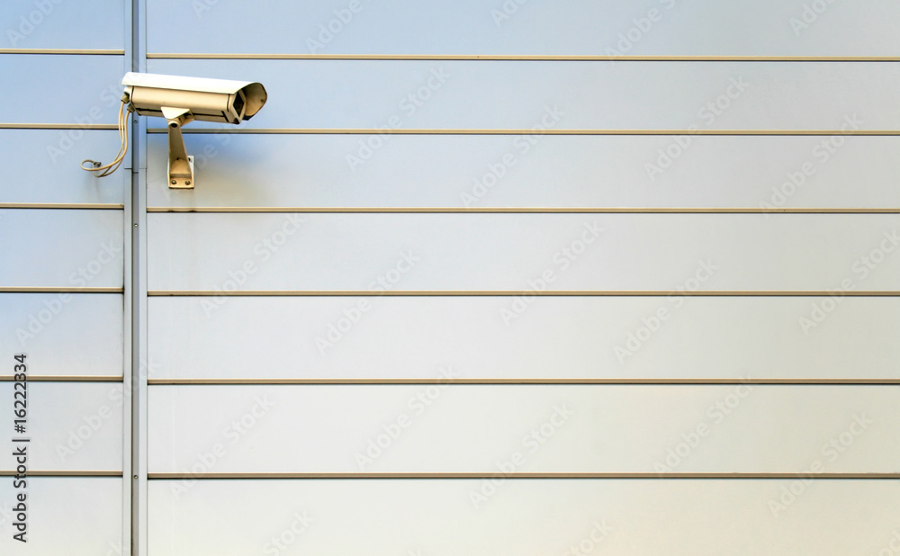 Security camera - lots of space for your advertising Security camera - lots of space for your advertising