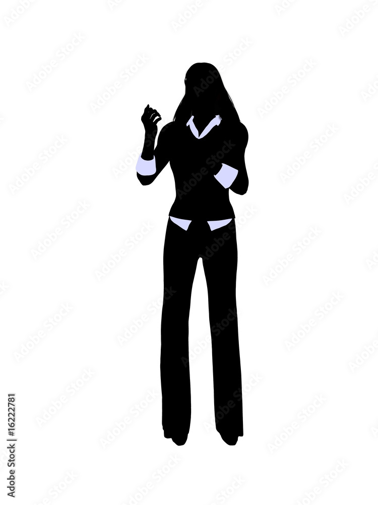 Business Office Illustration Silhouette Business Office Illustration Silhouette