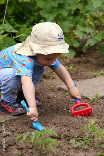 young gardener