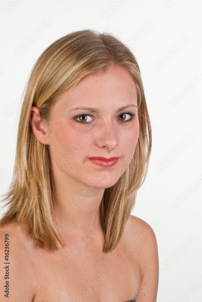 Portrait einer Jungen Frau Portrait einer Jungen Frau