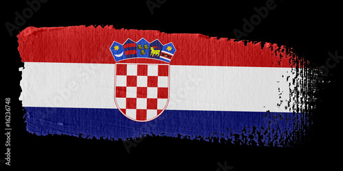 Fotografie bandiera Croazia