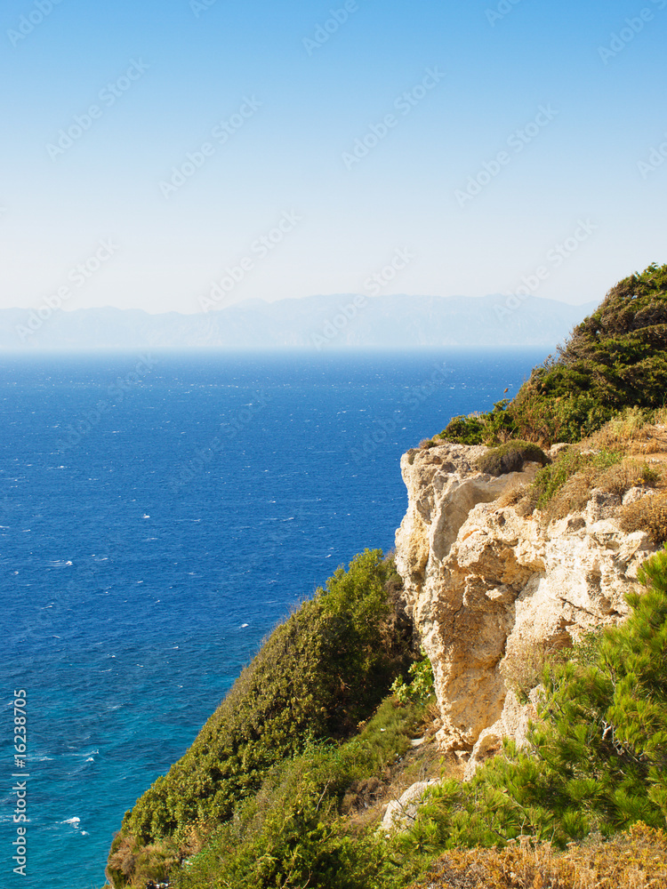 View at Aegean sea