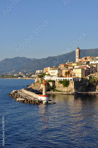 Obraz na płótnie port de Bastia w salonie