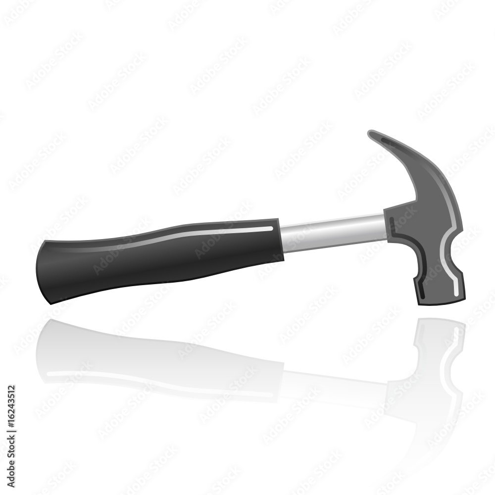 vector icon of hammer vector icon of hammer