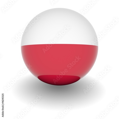 High resolution ball with flag of Poland Free Download High resolution ball with flag of Poland - GFXLoad
