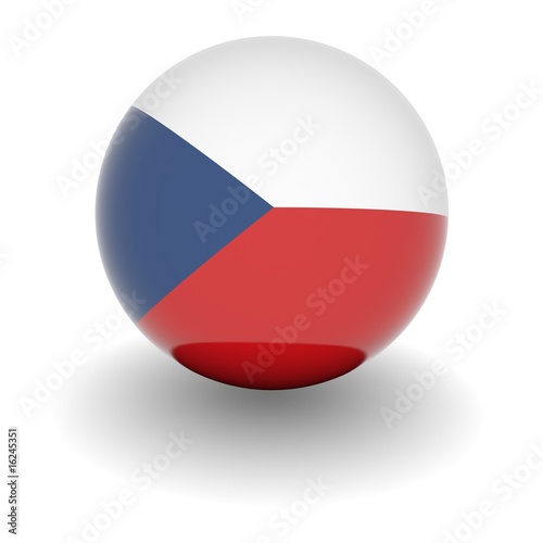 Free Download High resolution ball with flag of Czech Republic - GFXLoad