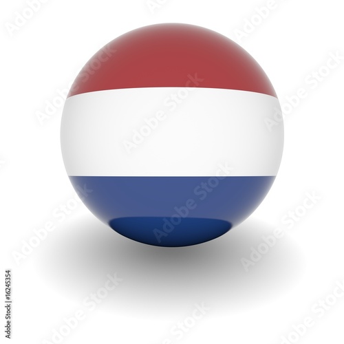 High resolution ball with flag of the Netherlands Free Download High resolution ball with flag of the Netherlands - GFXLoad